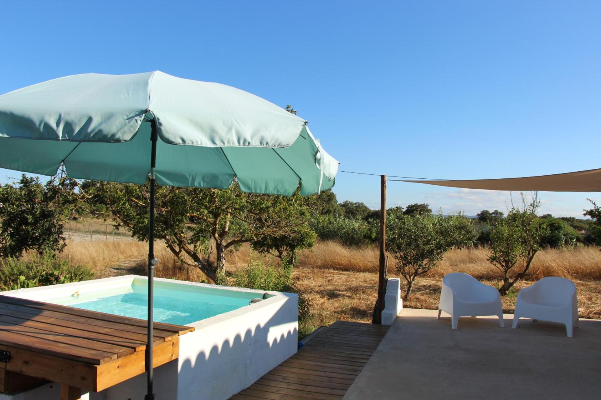Oak Monte Alentejano - 2 Casas T2 Alugadas Sempre Em Simultaneo Toda A Propriedade E Exclusiva A Uma So Reserva サンティアゴ・ド・カセーン エクステリア 写真