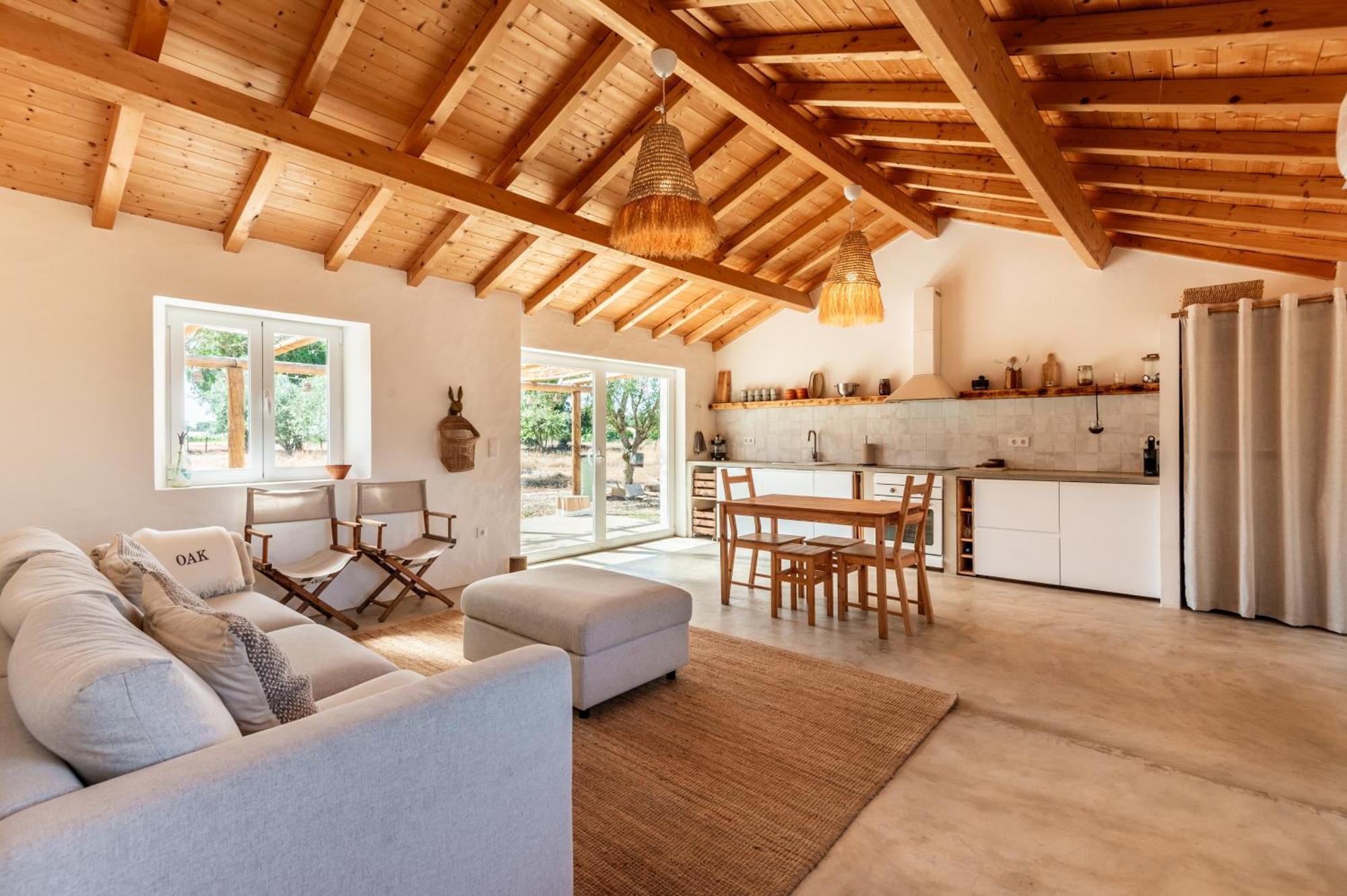 Oak Monte Alentejano - 2 Casas T2 Alugadas Sempre Em Simultaneo Toda A Propriedade E Exclusiva A Uma So Reserva サンティアゴ・ド・カセーン エクステリア 写真